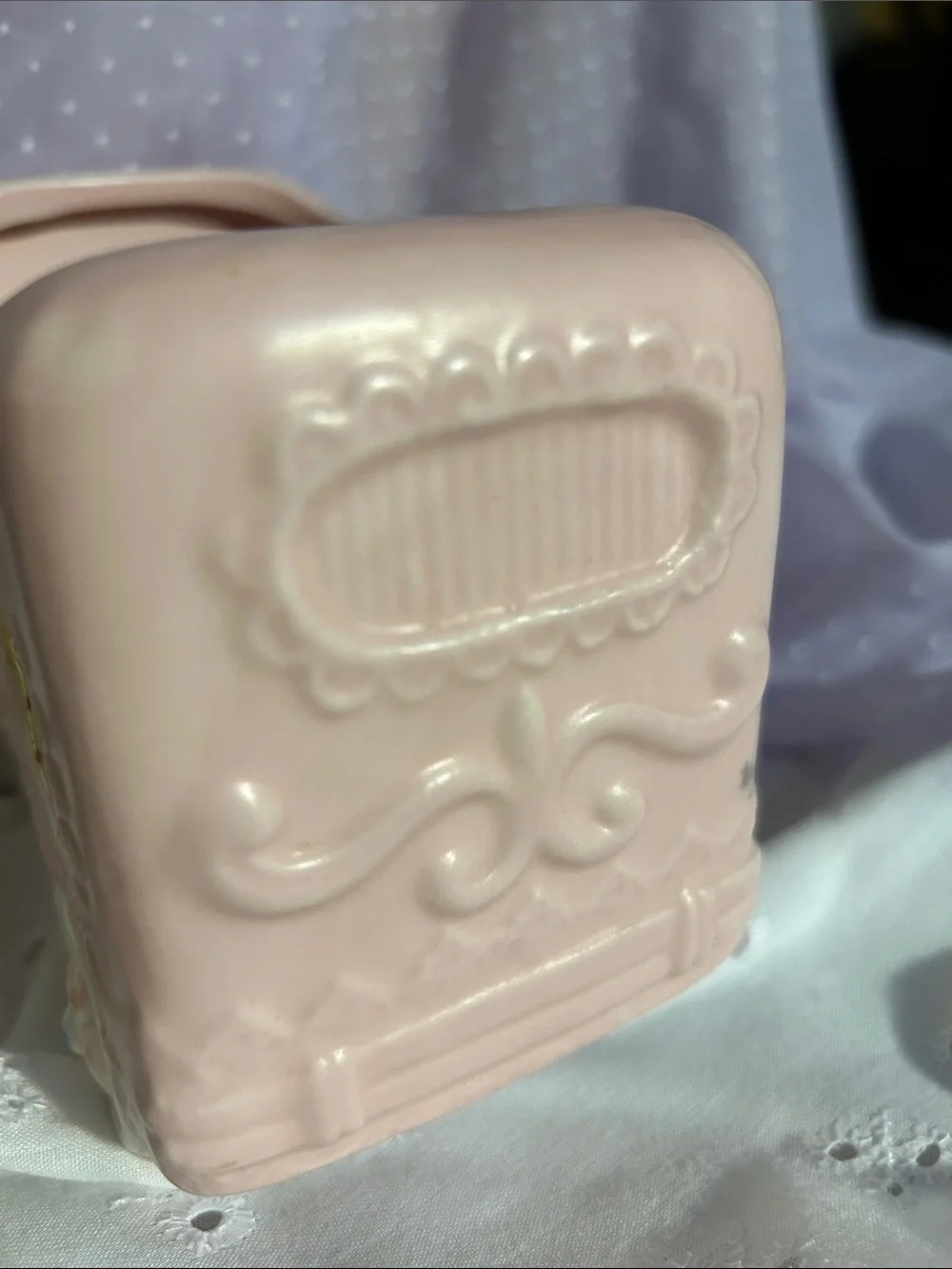 Vintage NAPCO Planter 282 Nursery School Bus for New Baby